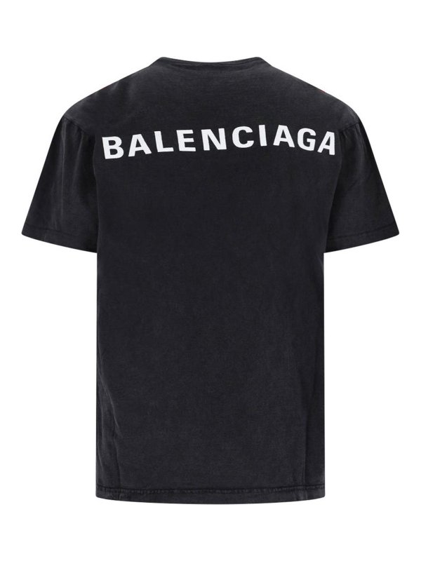 BALENCIAGA: t-shirts online - T-Shirt Logo