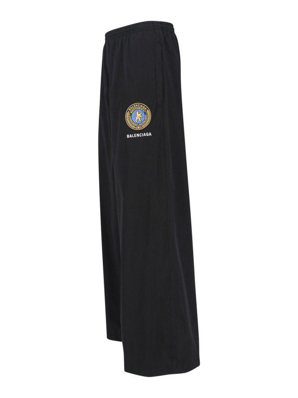 The Best Shops BALENCIAGA: tracksuit bottoms - Logo Sports Pants