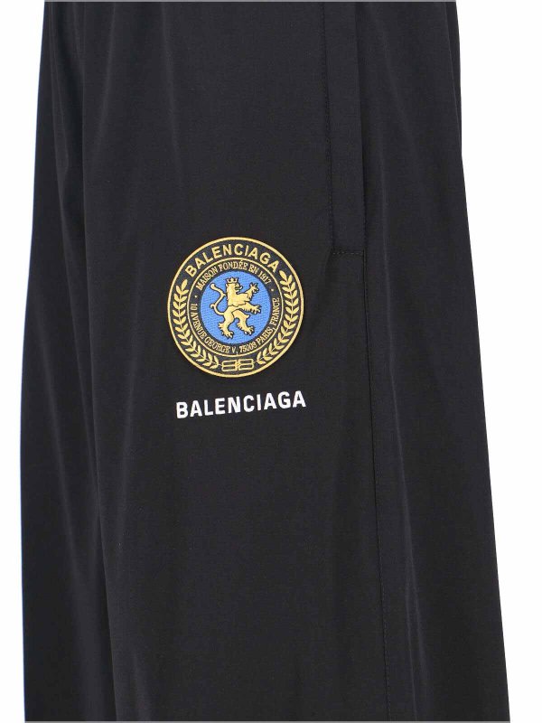 Logo Sports Pants shop online: BALENCIAGA