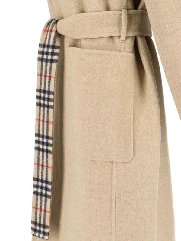 The Best Shops BURBERRY: Manteaux au genou - Manteau Au Genou - Check