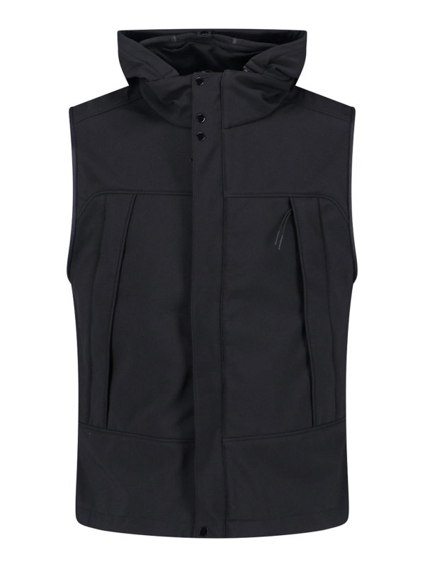 C.P. COMPANY: Gilets - Gilet - Noir