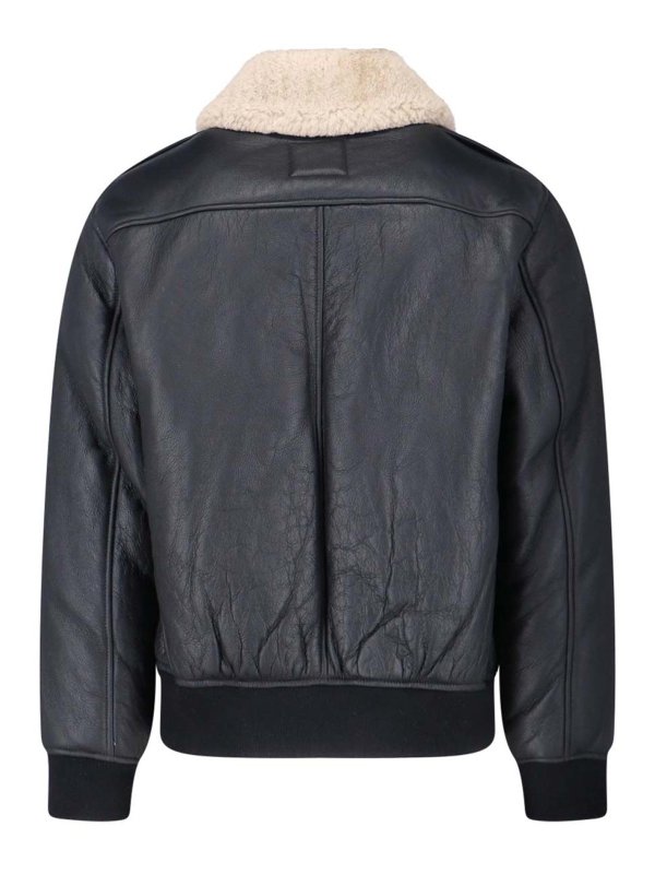 CALVIN KLEIN: レザージャケット online - レザージャケット - 黒