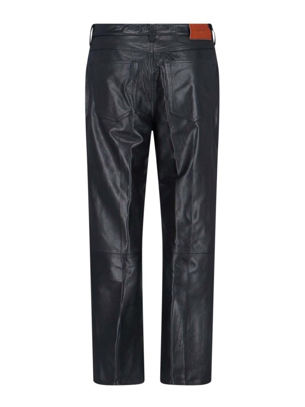 CALVIN KLEIN: leather trousers online - Goatskin Pants