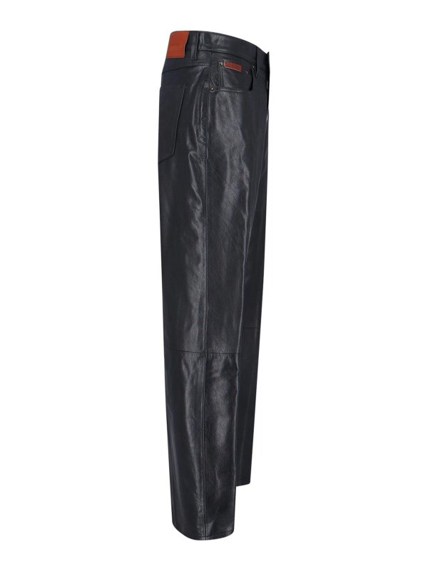 The Best Shops CALVIN KLEIN: leather trousers - Goatskin Pants