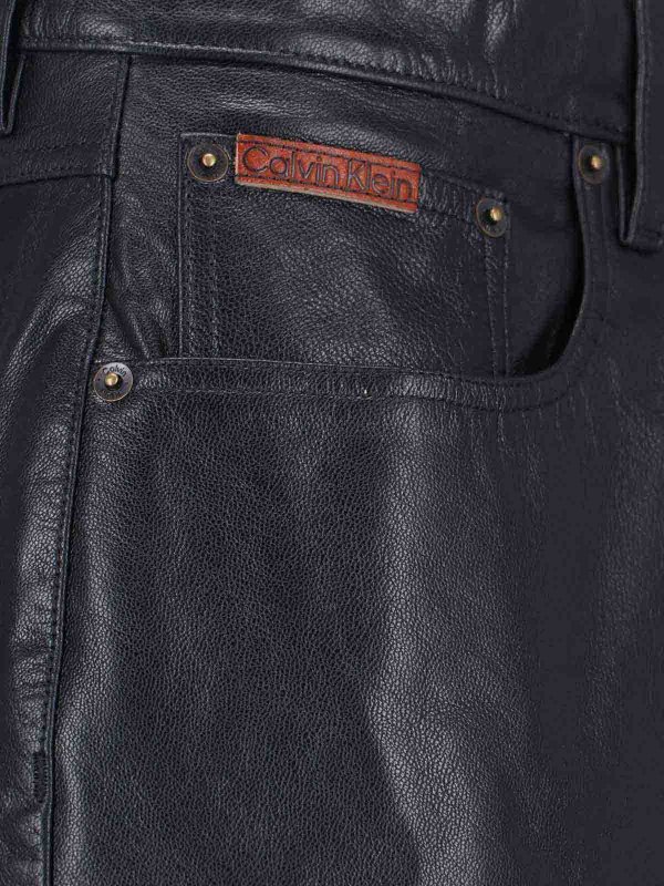 Goatskin Pants shop online: CALVIN KLEIN