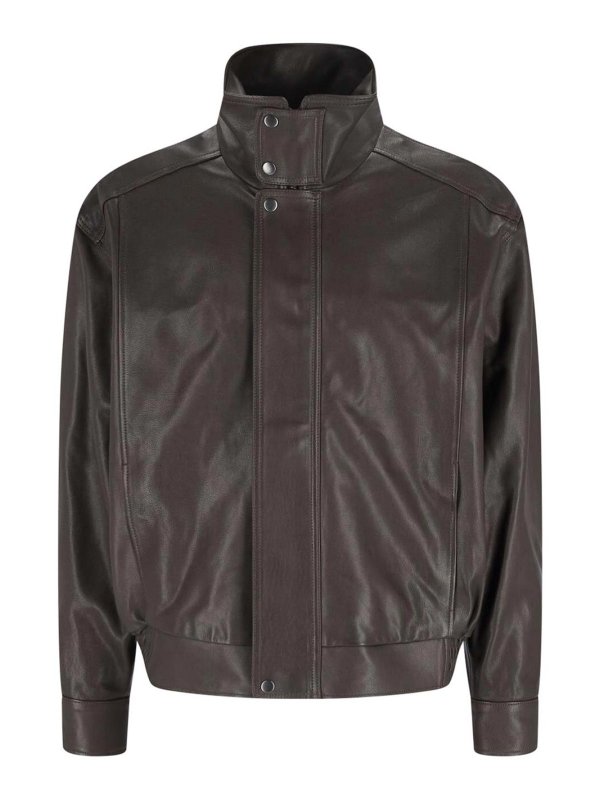 CALVIN KLEIN: giacche in pelle - Giacca In Pelle Di Pecora