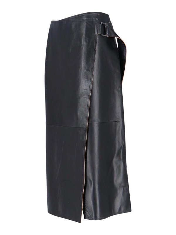 The Best Shops CALVIN KLEIN: Jupes midi et au genou - Jupe Midi - Noir