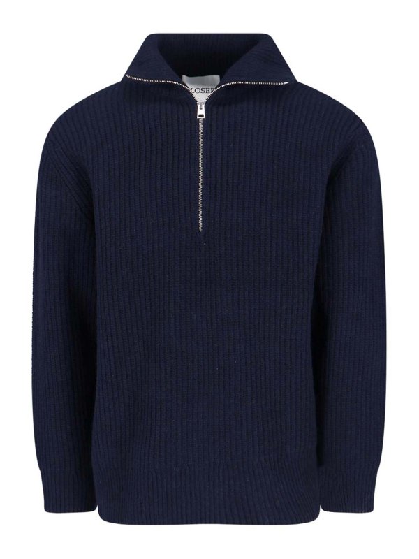 CLOSED: Rollkragenpullover  und Polo-Ausschnitt - Rollkragenpullover - Blau