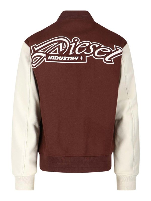 DIESEL: bombers online - Bomber In Misto Lana