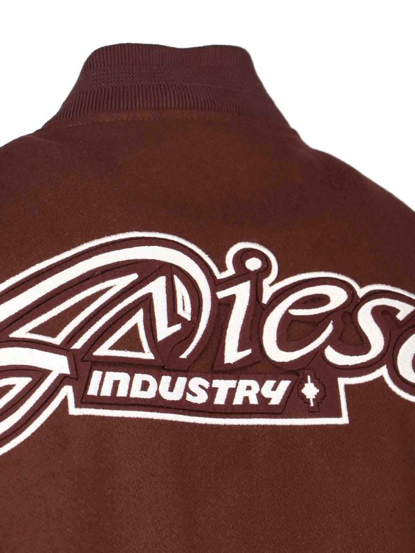 The Best Shops DIESEL: bombers - Bomber In Misto Lana