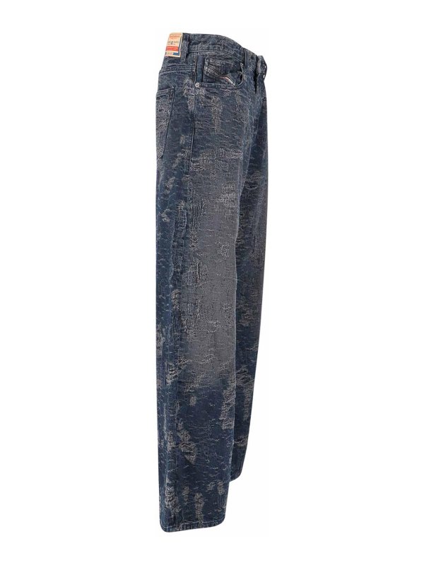 The Best Shops DIESEL: Straight Leg Jeans - Straight Leg Jeans - Schwarz