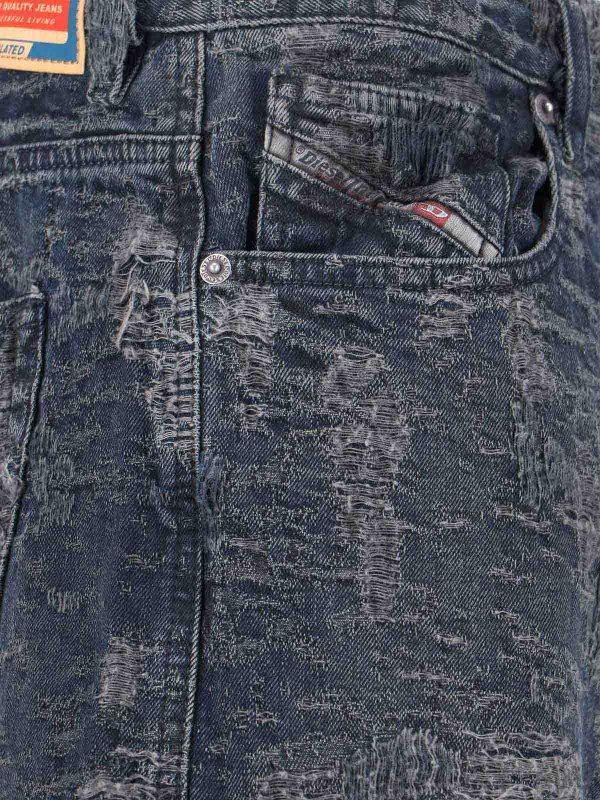 Straight Leg Jeans - Schwarz shop online: DIESEL