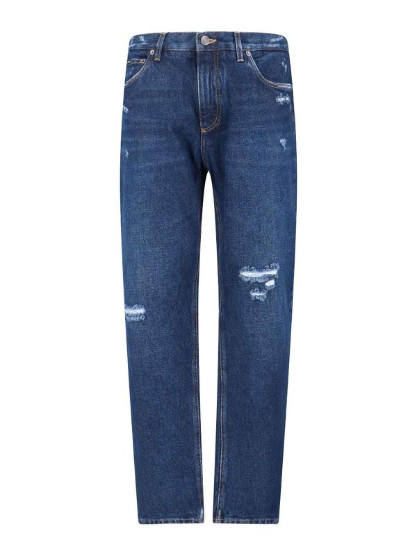 DOLCE & GABBANA: straight leg jeans - Jeans