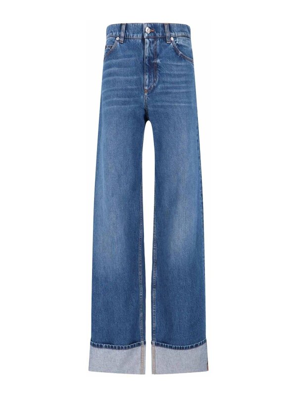 DOLCE & GABBANA: Straight Leg Jeans - Straight Leg Jeans - Blau