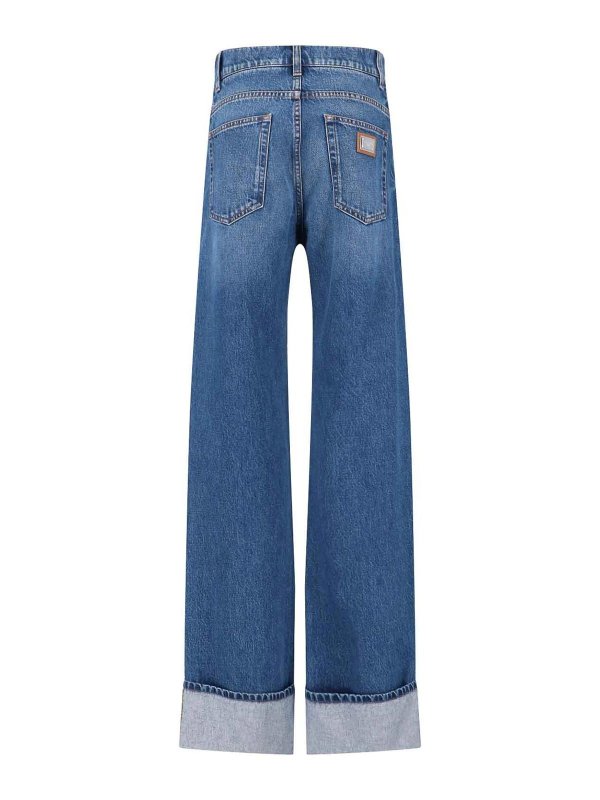 DOLCE & GABBANA: Straight Leg Jeans online - Straight Leg Jeans - Blau