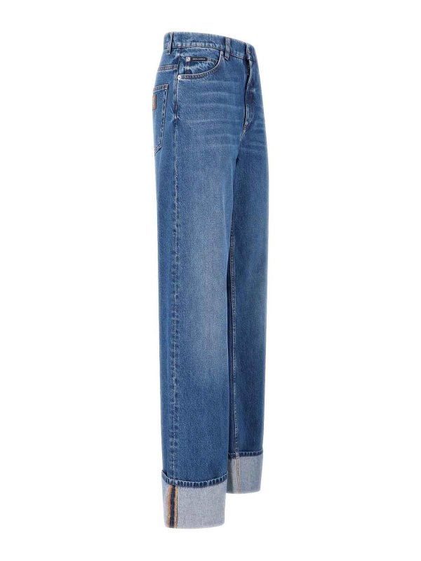 The Best Shops DOLCE & GABBANA: Straight Leg Jeans - Straight Leg Jeans - Blau
