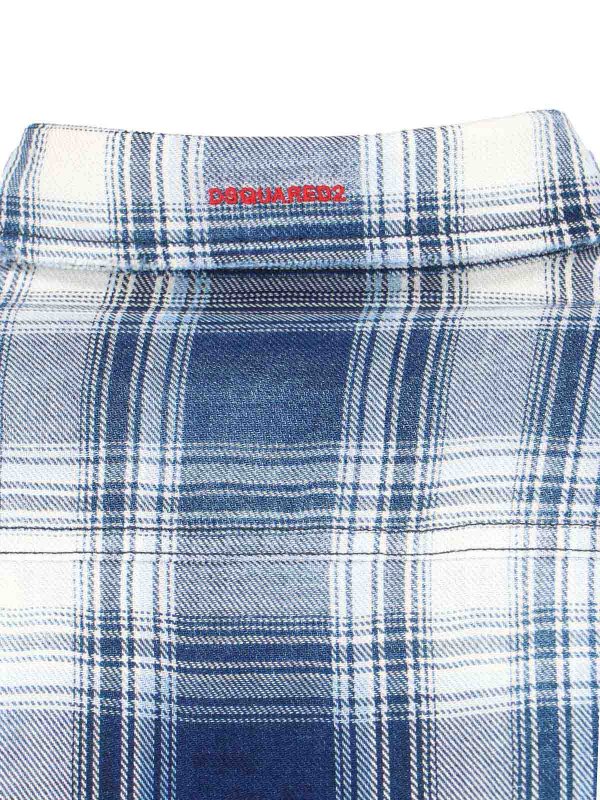 The Best Shops DSQUARED2: シャツ - シャツ - ブルー