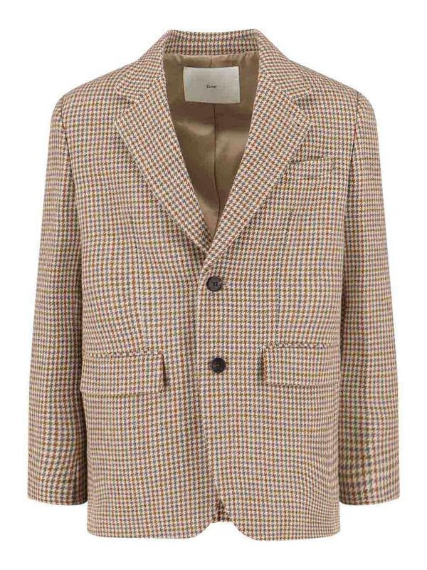 DUNST: Blazer - Blazer - Beige