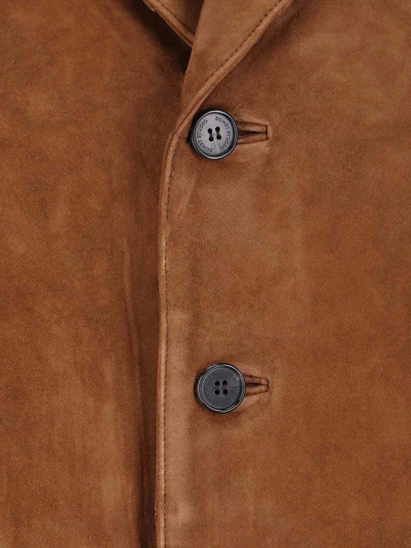 レザージャケット - ブラウン shop online: DUNST