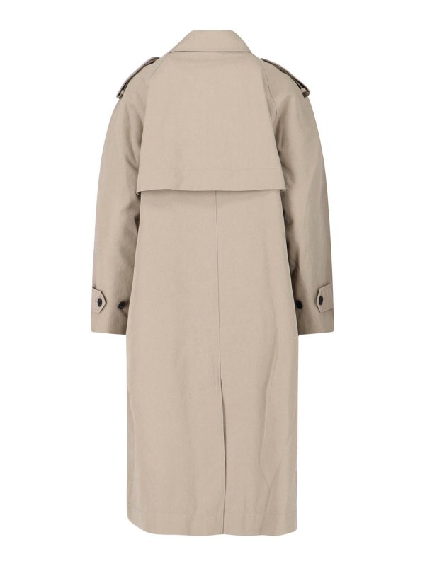 DUNST: trench coats online - Trench In Misto Cotone