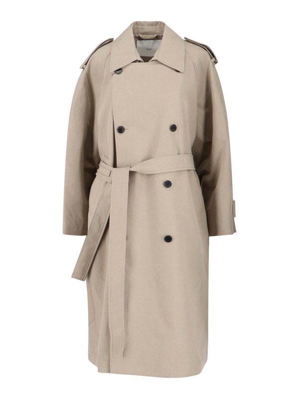 The Best Shops DUNST: trench coats - Trench In Misto Cotone