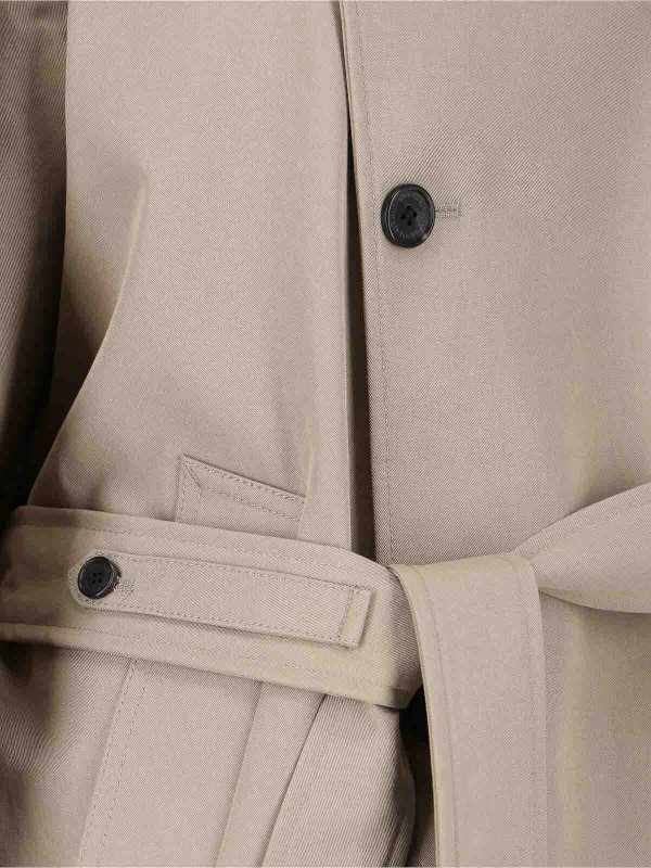 Trench In Misto Cotone shop online: DUNST