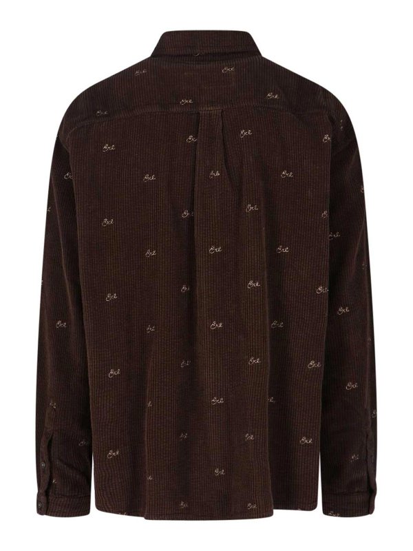 ERL: shirts online - Velvet Shirt