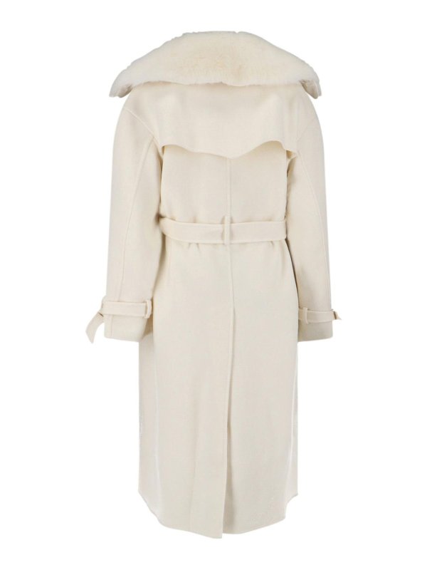 ERMANNO SCERVINO: Manteaux longs online - Manteau Long - Blanc