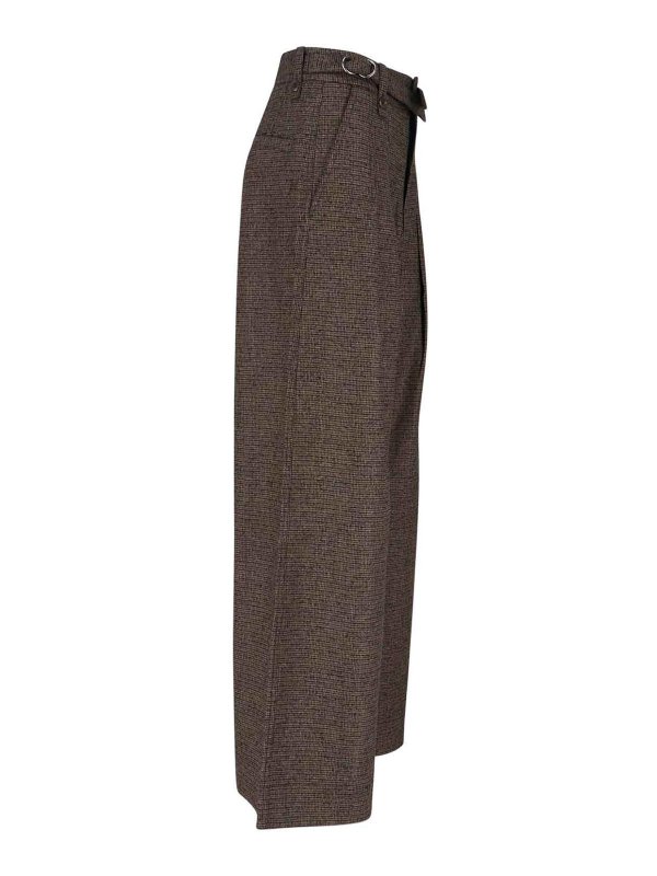 The Best Shops EUDON CHOI: casual trousers - Wool blend trousers