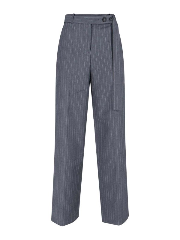 EUDON CHOI: casual trousers - Virgin Wool Trousers