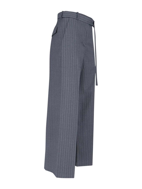 The Best Shops EUDON CHOI: casual trousers - Virgin Wool Trousers