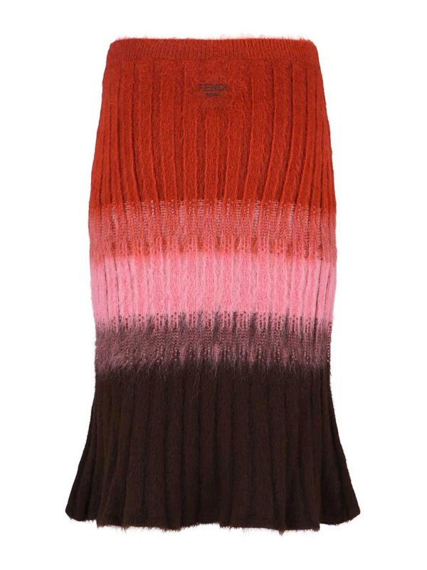FENDI: Knee length skirts & Midi online - Gonna In Misto Mohair