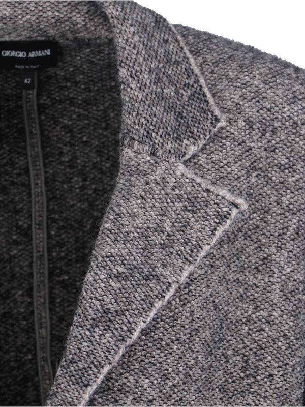 Blazer - Gris shop online: GIORGIO ARMANI