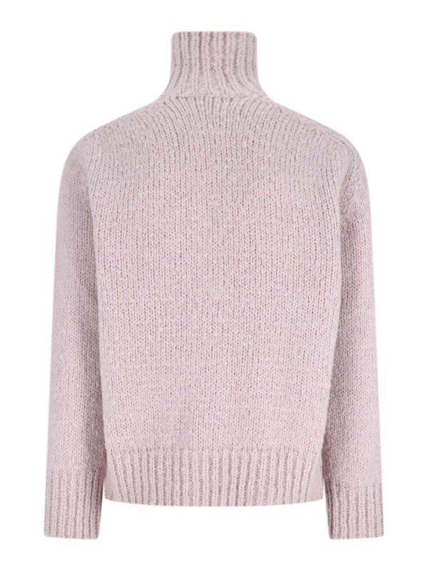 JIL SANDER: Pull col rond online - Pull Col Rond - Couleur Chair