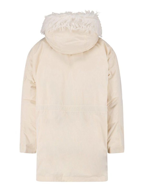 JIL SANDER: parka online - Parka Con Pelliccia Faux