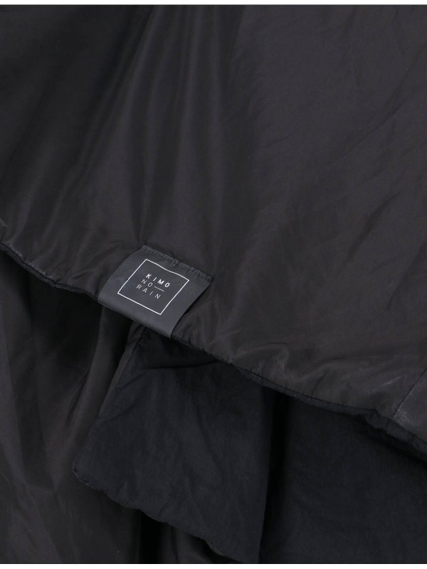 KIMONORAIN buy online 膝丈コート - 黒