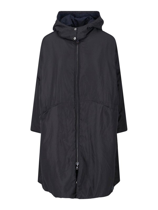 The Best Shops KIMONORAIN: Manteau Au Genou - Bleu