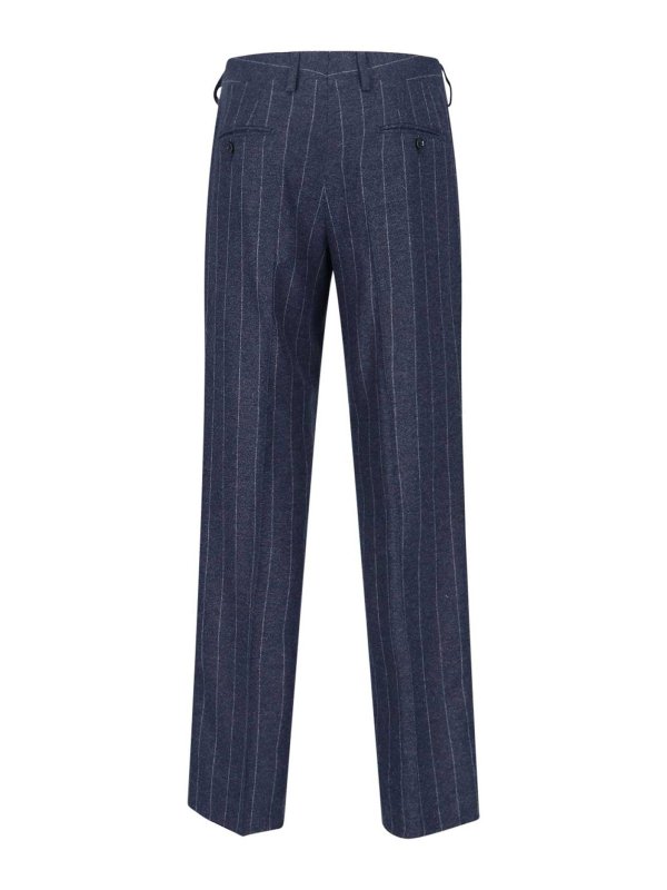 LARDINI: Pantalons casual online - Pantalons Décontractés - Bleu