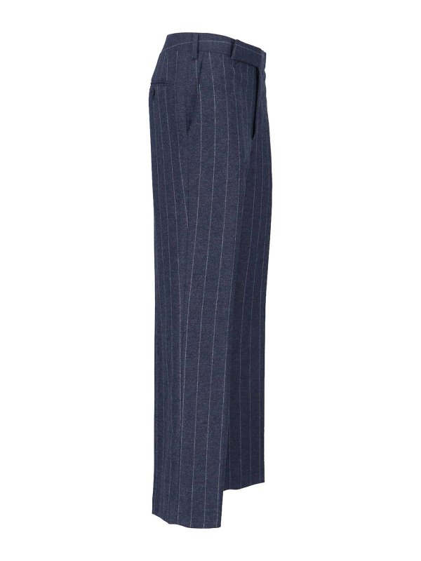 The Best Shops LARDINI: Pantalons casual - Pantalons Décontractés - Bleu