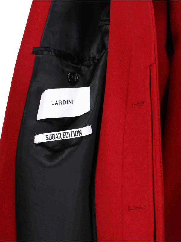 LARDINI buy online 膝丈コート - 赤