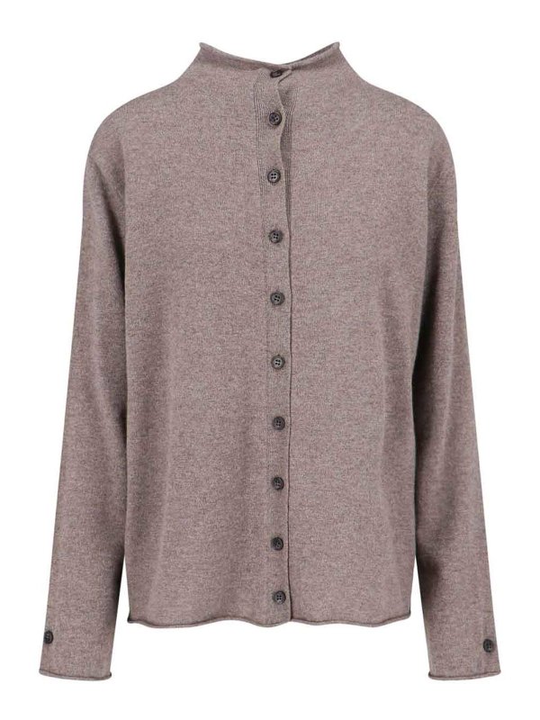 LISA YANG: Cardigans - Cardigan - Marron
