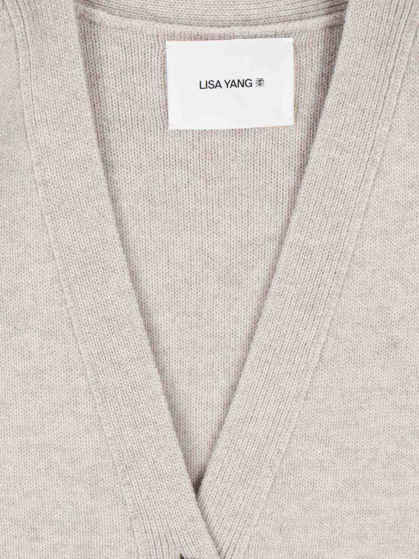The Best Shops LISA YANG: Cardigans - Cardigan - Beige