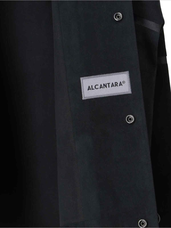 Shirt Jacket In Alcantara shop online: MASSIMO OSTI STUDIO