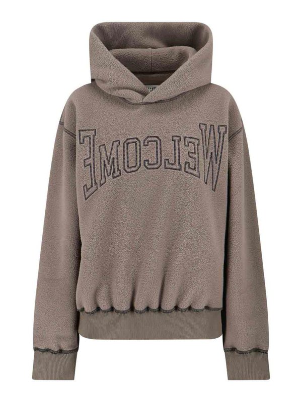 MM6 MAISON MARGIELA: Sweatshirts & Pulls - Sweat-Shirts - Beige