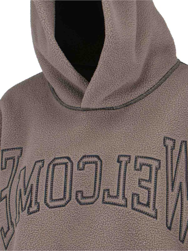 The Best Shops MM6 MAISON MARGIELA: Sweatshirts & Pulls - Sweat-Shirts - Beige