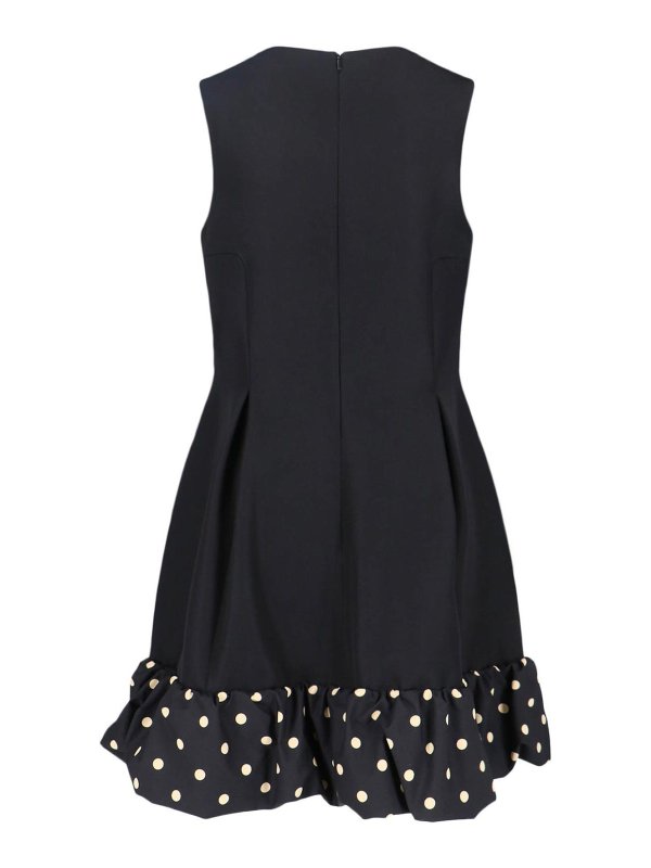 MOSCHINO: knee length dresses online - Polka Dot Midi Dress