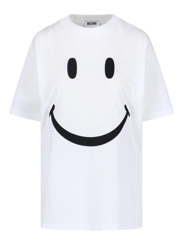 MOSCHINO: Tシャツ - Tシャツ - Smiley