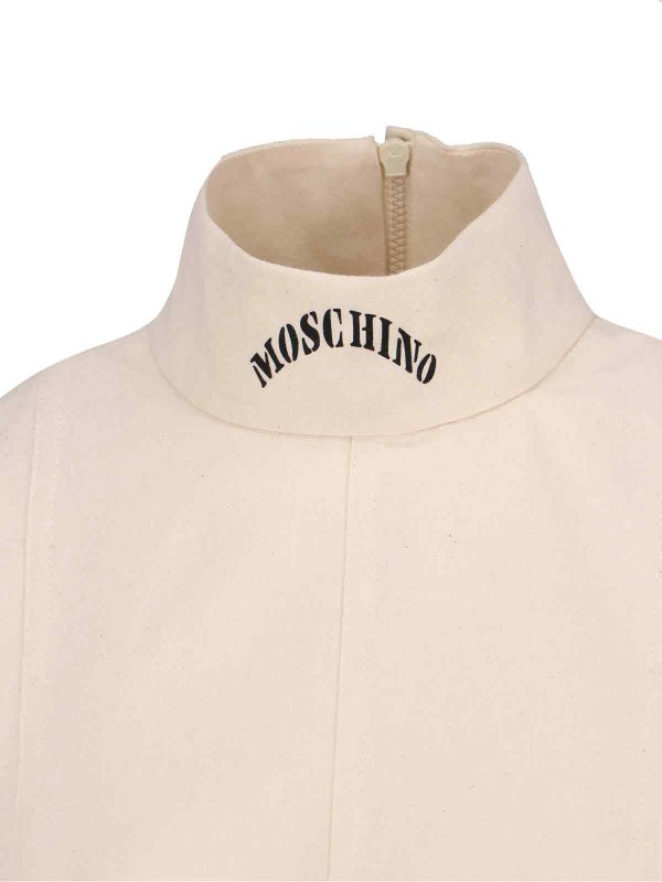 Top In Garbadine Di Cotone shop online: MOSCHINO
