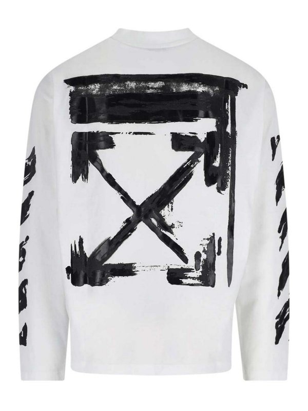 OFF-WHITE: t-shirts online - Logo T-shirt