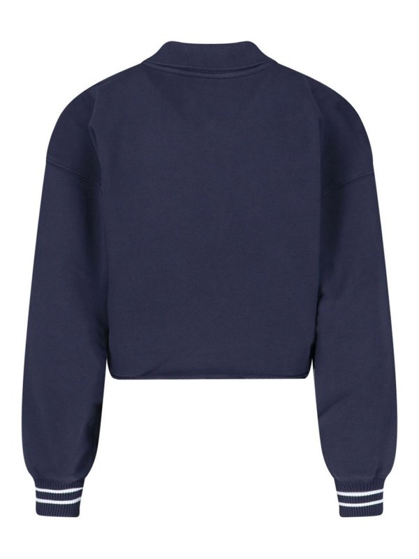 OFF-WHITE: クルーネック online - クルーネック - ブルー